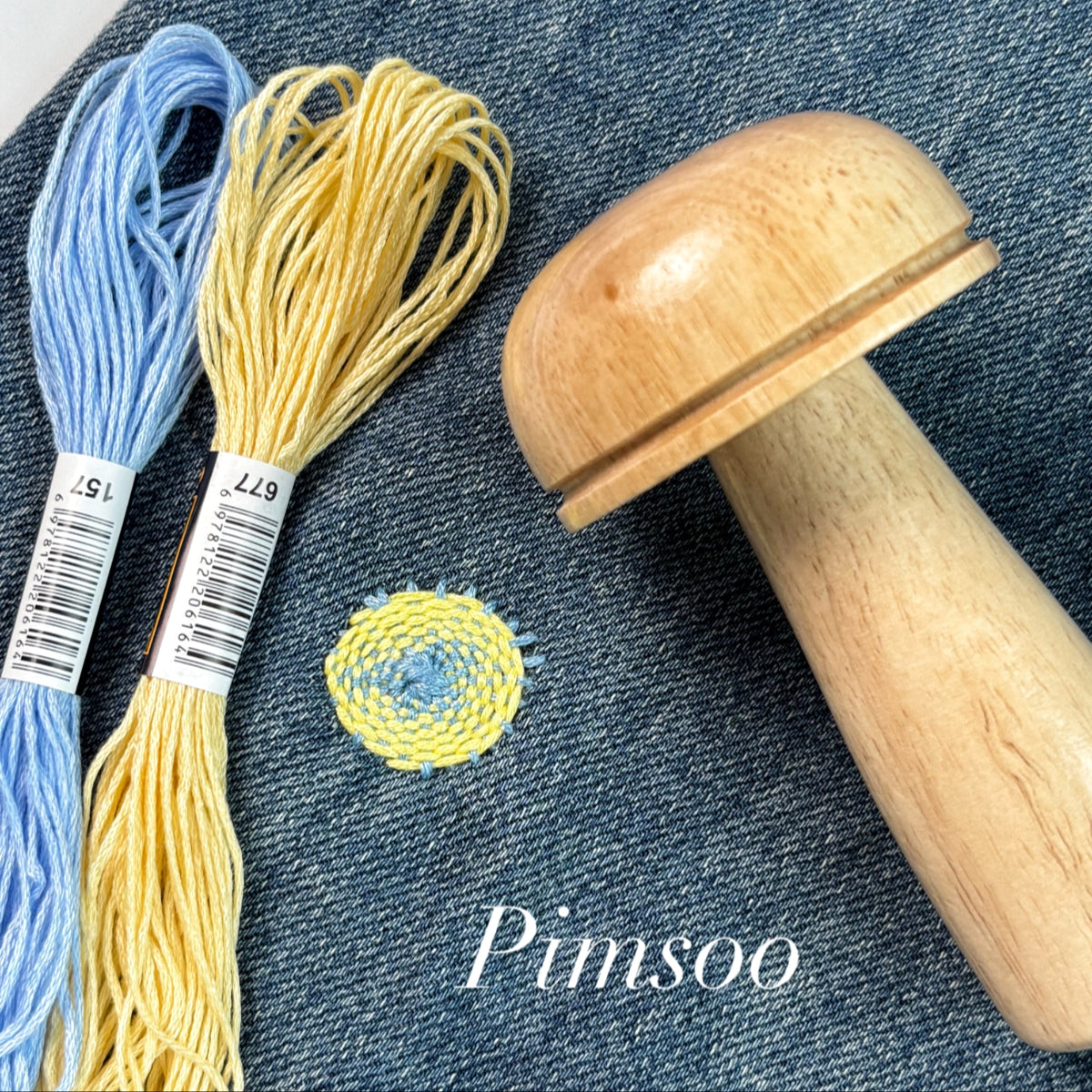 Wooden Darning Mushroom
