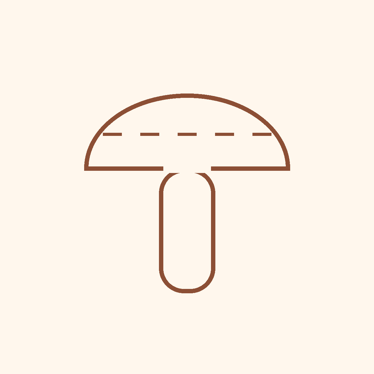 Wooden Darning Mushroom