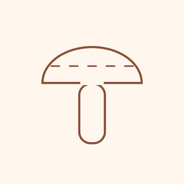 Wooden Darning Mushroom